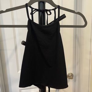 Topshop / Open Back Double Tie Halter / 4